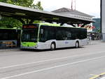 BLS Busland - Mercedes Citaro Nr.107  BE 737107 in Burgdorf bei den Bushaltestellen vor dem Bahnhof in Burgdorf am 25.06.2017