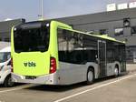 Heck des neuen MB C2 K Hybrid der am 20.10.18 beim Eurobus Zentrum in Bassersdorf abgestellt ist.