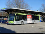 BLS Busland - Mercedes Citaro Nr.121 BE 460121 bei den Haltestellen beim Bahnhof Burgdorf am 31.12.2021