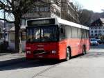 bls Bus - Volvo Nr.4  BE 352903 bei der Haltestelle neben den Bahnhof von Burgdorf am 29.03.2008