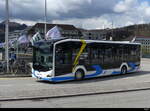 BOGG - MAN Lion`s City E Nr.123 unterwegs in Olten am 17.04.2023