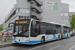 Mercedes Citaro 214 von Busbetrieb Olten G�sgen, auf der Tramersatzlinie 11, f�hrt am 18.05.2026 bei der provisorischen Haltestelle Dreispitz ein.