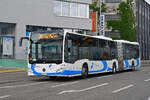 Mercedes Citaro 214 von Busbetrieb Olten G�sgen, auf der Tramersatzlinie 11, f�hrt am 08.06.2026 als Dienstfahrt zur provisorischen Haltestelle Dreispitz.