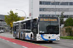 Mercedes Citaro 213 von Busbetrieb Olten G�sgen, auf der Tramersatzlinie 11, f�hrt am 26.10.2026 zur Endstation beim Dreispitz.