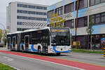 Mercedes Citaro 215 von Busbetrieb Olten G�sgen, auf der Tramersatzlinie 11, f�hrt am 26.10.2026 zur Endstation beim Dreispitz.