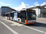 BSU - Mercedes Citaro Nr.39  SO 172039 unterwegs vor dem Bahnhof Solothurn am 25.09.2017