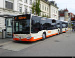 BSU - Mercedes Citaro  Nr.33  SO  189033 unterwegs auf der Linie 4 bei den Bushaltestellen gegenüber des Bahnhof Solothurn am 18.09.2019