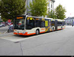 BSU - Mercedes Citaro Nr.53 SO 155953 unterwegs auf Dienstfahrt bei den Bushaltestellen gegenüber des Bahnhof Solothurn am 18.09.2019
