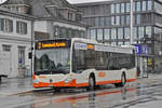 Mercedes Citaro 95, auf der Linie 2, bedient die Haltestelle beim Bahnhof Solothurn.