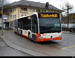 BSU - Mercees Citaro  Nr.38  SO  172038 unterwegs auf der Linie 7 bei Regen beim Bahnhof in Herzogenbuchsee am 05.03.2020