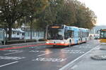 BSU Nr. 33/vbl Nr. 933 (Mercedes Citaro C2 O530G) am 20.10.2021 beim Bhf. Luzern als Bahnersatz zur Allmend. Die Bahnstrecke Luzern - Allmend war im Herbst 2021 infolge Bauarbeiten unterbrochen. Die vbl, die für die Bahnersatzkurse verantwortlich waren hatten dafür zuwenig Fahrzeuge, die von anderen Verkehrsbetrieben angemietet wurden. U.a. vonder BSU. 