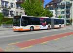 BSU - Mercedes Citaro Nr.59  SO 189059 unterwegs auf der Linie 1 in Solothurn am 01.05.2022