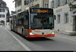 BSU - Mercedes Citaro Nr.1160 unterwegs auf der Linie 1 in der Stadt Solothurn am 03.10.2025