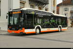 BSU - Scania Citywide Nr.1200 unterwegs auf der Linie 4 in der Stadt Solothurn am 03.10.2025