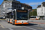 Mercedes Citaro 1287, auf der Linie 9, fährt am 15.09.2025 zur Haltestelle beim Bahnhof Solothurn.