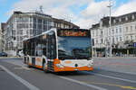Mercedes Citaro 1291, auf der Linie 5, f�hrt am 15.09.2025 zur Haltestelle beim Bahnhof Solothurn.