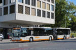 Mercedes Citaro 1154, auf der Linie 7, f�hrt am 15.09.2025 zur Haltestelle beim Bahnhof Solothurn.