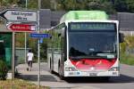 BGU-Mercedes-Bus fhrt mit Erdgas. Hier ein Exemplar der Linie 34S, die bis nach Lengnau/BE kommt. Kurz vor der Abfahrt, 20. Aug. 2012, 15:16