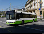 TransN / Stadt Neuchâtel - Volvo 7700 Nr.220 NE 99220 unterwegs in der Stadt Neuenburg am 20.04.2019