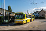 Am 23.06.2023 ist der BGT 5-25 TransN Nr. 105 unterwegs auf der Linie 101 und konnte hier kurz vor der Wendeschlaufe Cormondrèche, Neuchâtel aufgenommen werden