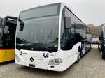 MB C2 hybrid für Limmat Bus der am 11.11.20 bei Evobus in Winterthur steht.