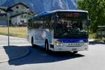 Setra 412 UL 'VS 38005' der LLB als Shuttle von Erschmatt kommt am 16.6.19 in Leuk an.
