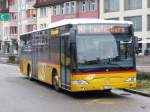 Postauto - Mercedes Citaro  AG  19035 unterwegs auf der Linie 142 in Brugg am 16.01.2016