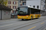 Am 16.10.2015 fährt GR-162980 auf Dienstfahrt durch Chur. Aufgenommen wurde ein MAN Lion's Regio.
