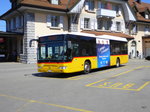 Postauto - Mercedes Citaro  VD  1465 vor dem Bahnhof Romont am 05.05.2016