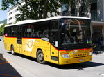 Postauto- Setra S 415 H  VS  64315 unterwegs in Sierre am 16.07.2016