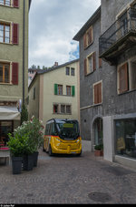 Die Buslinie ohne Fahrer hat ihren Betrieb in Sion aufgenommen.
