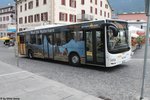 Postauto/Regie Brig VS 449 116 ''Gornergratbahn'' (MAN A21 Lion's City) am 4.9.2016 in Brig, Briggustutz