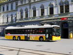 Postauto - Scania-Hess  VS  241983 vor dem Bahnhof in Brig am 05.05.2017