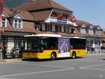 Postauto - Mercedes Citaro  BE  610531 vor dem Bahnhof Interlaken Ost am 05.08.2017