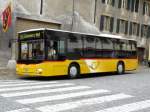 Postauto - MAN Bus BE 468290 unterwegs auf der Linie 521/525 in Erlach am 20.07.2008