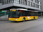 Postauto - Mercedes Citaro  BL  20038 bei den Bushaltestellen vor dem Bahnhof in Liestal am 23.12.2017