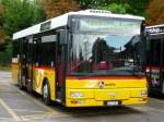 Postauto - MAN Bus  AG 6198 in Wohlen eingeteilt auf der Linie 341 am 05.09.2008