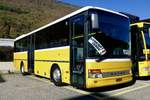 Setra 313 UL ex PostAuto Tessin am 13.10.18 bei Rattin Bus in Biel abgestellt.