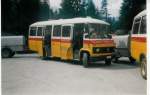 Aus dem Archiv: Geiger, Adelboden Nr. 10/BE 90'275 Mercedes O 309 am 25. August 1997 auf der Griesalp