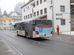 Postauto - MAN Lions City (GR 78554) unterwegs als Sportbus im Zentrum von Lenzerheide am 19.2.20