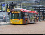 Postauto - Volvo 7900 Hybrid  TI  264796 in Bellinzona bei den Bushaltestellen beim Bahnhof am 12.02.2021