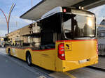 Heckansicht des MB C2 hybrid Nr. 32 '11236' vom PU Eurobus Häfliger, Sursee am 13.9.21 beim Bahnhof Sursee.