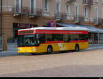 Postauto - Mercedes Citaro  TI  237032 vor dem Bahnhof in Bellinzona am 28.09.2021