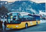 PostAuto Bern BE 653'387 Mercedes Citaro am 11. Januar 2009 Frutigen, Bahnhof (Einsatz am Ski-Weltcup von Adelboden)