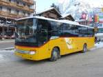 Postauto - Setra S 412 UL  BE 401364 unterwegs in Grindelwald am 10.01.2009