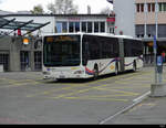 Postauto  - Mercedes Citaro  AG  425353 bei den Bushaltestellen in Bremgarten am 24.04.2022