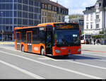 rbs - Mercedes Citaro Nr.203 BE  800203 bei den Haltestellen vor dem Bahnhof Solothurn am 01.05.2022
