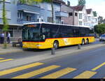 Postauto - Mercedes Citaro  BE  489253 auf Dienstfahrt in Wabern am 31.08.2022