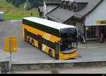 Postauto - Doppelstock Alexander Dennis SG 445306 in Wildhaus am 24.09.2022