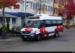 Postauto - Mercedes Sprinter JU 42415 in Delémont am 04.11.2022